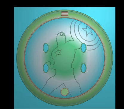 CPT America Collar Device Holder