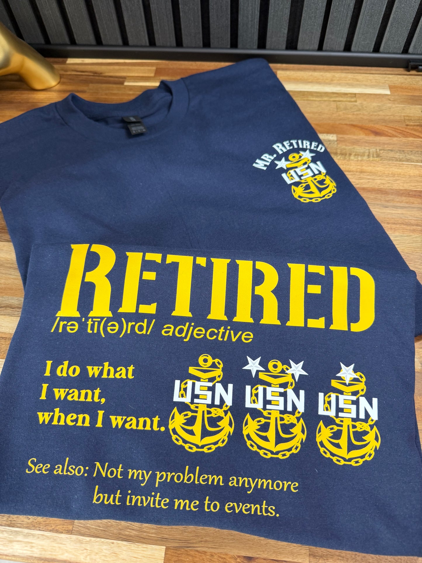 Retired Mr. And Mrs.