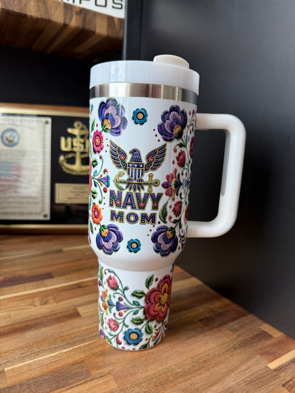 Embroidery Love 40 oz Tumbler