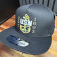 Camo Anchor Snapback Hat