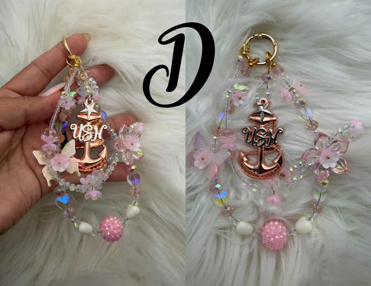 Wristlet Phone Bag Charm