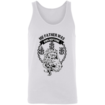 Me Father was King Neptune Unisex Tank