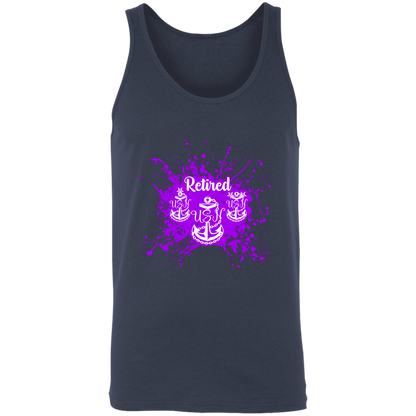Retired Chief Purple Paint Unisex Tank