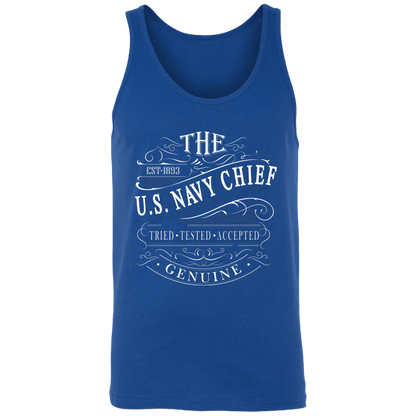 The US Navy Chief Unisex Tank