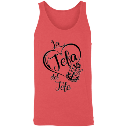 La Jefa del Jefe Unisex Tank