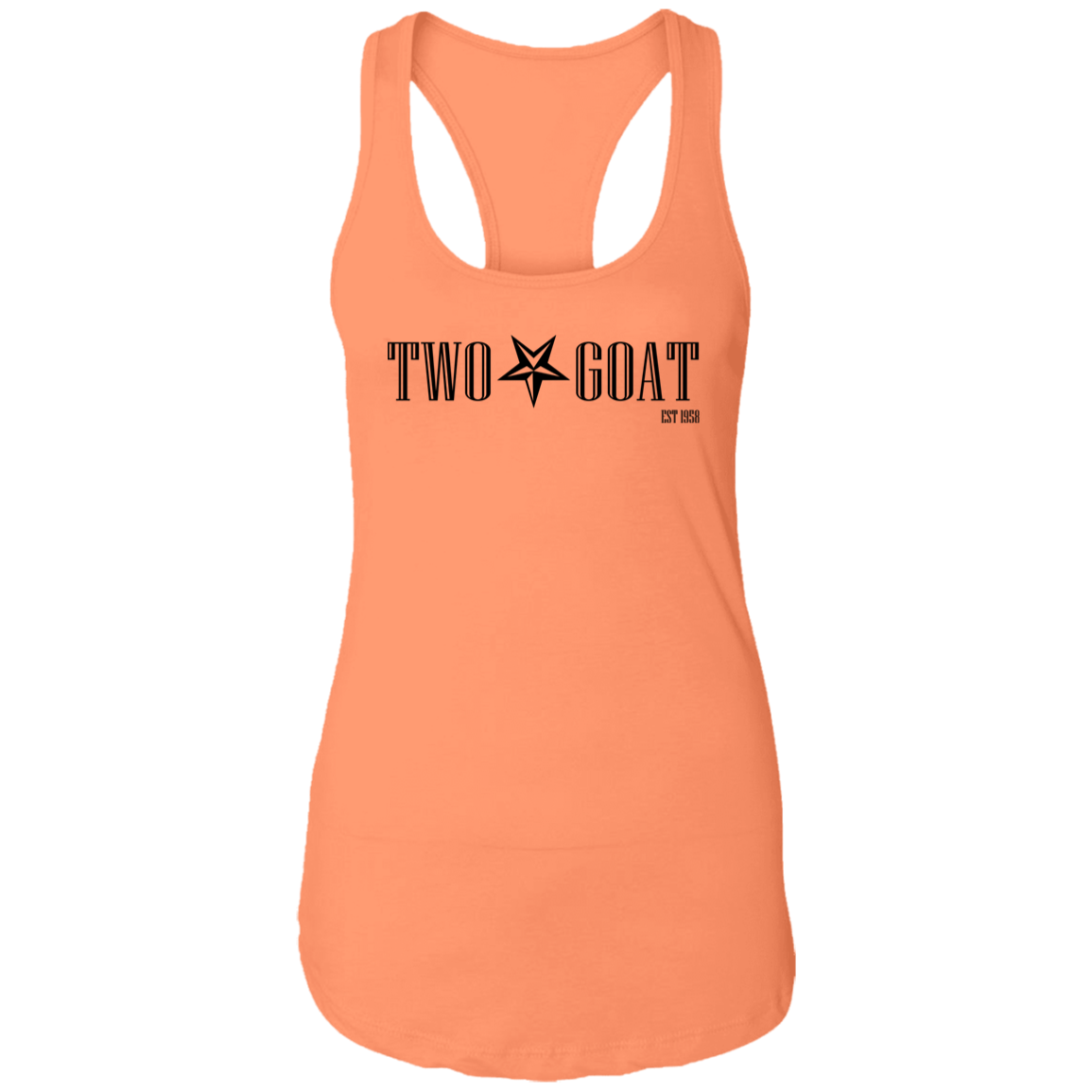 Two Star Goat Ladies Racerback Tank