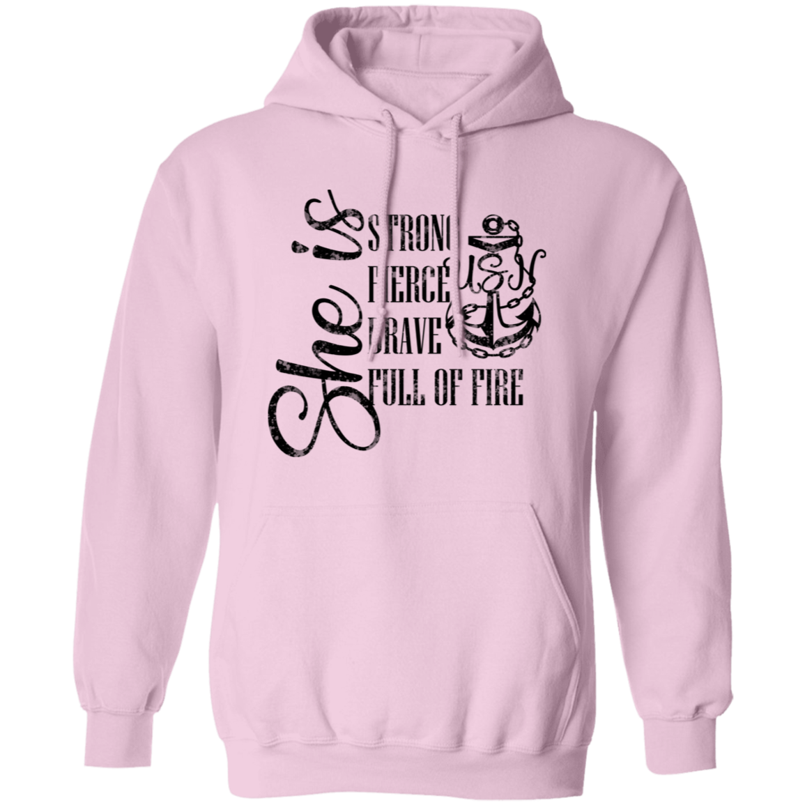 She Is Pullover Hoodie