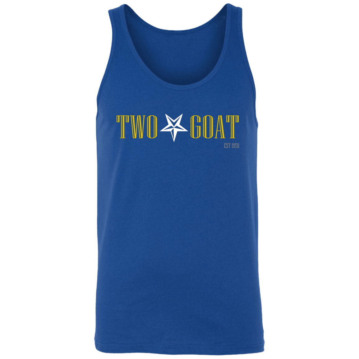 Two Star Goat Gold Unisex Tank