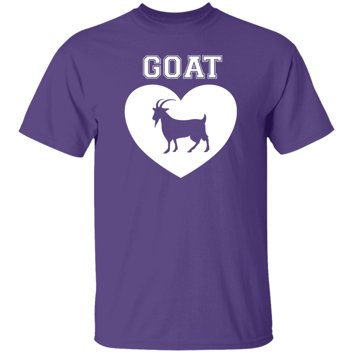 Goat Heart White 5.3 oz. T-Shirt