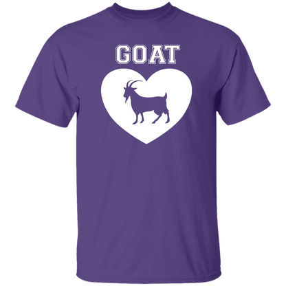 Goat Heart White 5.3 oz. T-Shirt