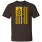 Senior Chief Flag Gold 5.3 oz. T-Shirt