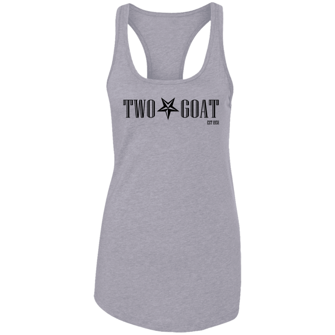 Two Star Goat Ladies Racerback Tank