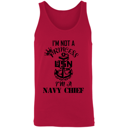 I'm not a Princess Unisex Tank