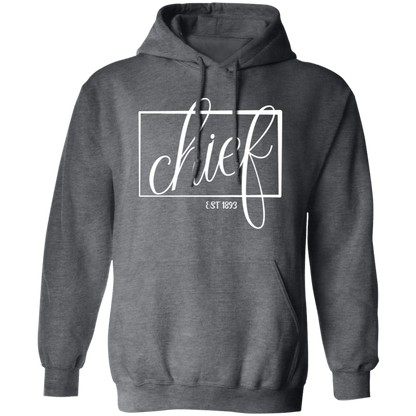 Chief 1893 White Pullover Hoodie