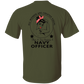 Navy Girl Officer FB 5.3 oz. T-Shirt