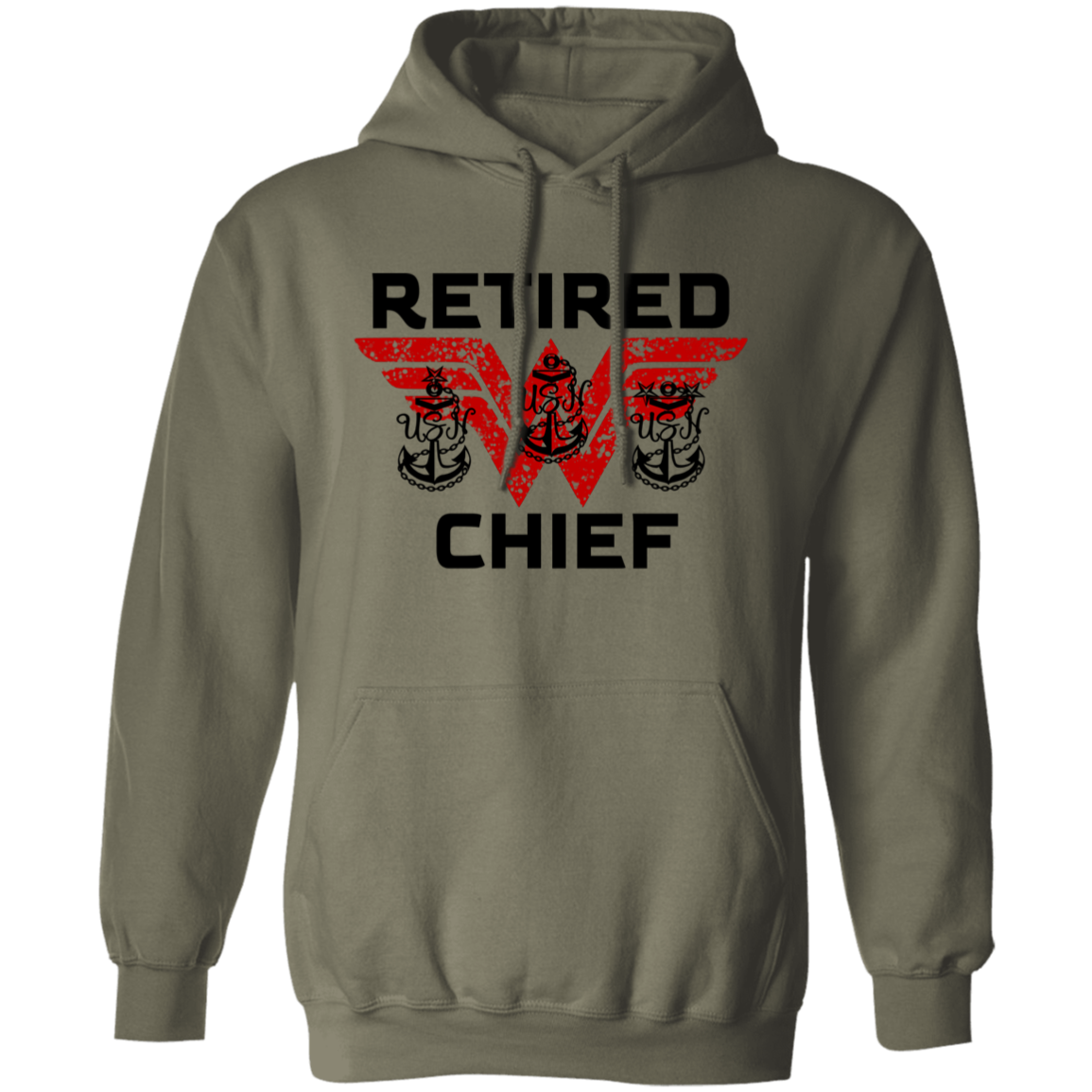 WW Retired Chief Pullover Hoodie