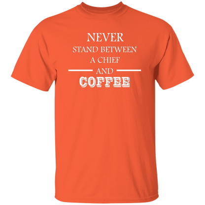 Coffee Love White Design 5.3 oz. T-Shirt