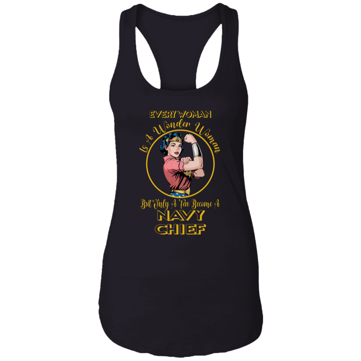 Every Wonder Woman Ladies Racerback Tank