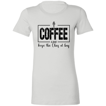 A Coffee a Day Ladies' Favorite T-Shirt