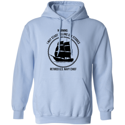 Retired Sea Stories Pullover Hoodie