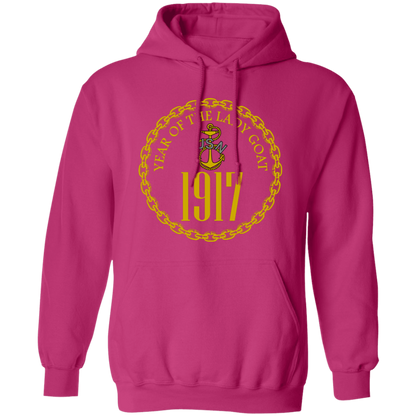 Year of the Lady Goat Gold Pullover Hoodie