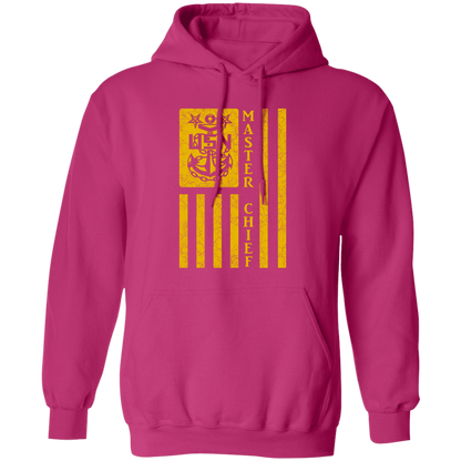 Master Chief Flag Gold Pullover Hoodie
