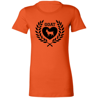 Goat Wreath Ladies' Favorite T-Shirt