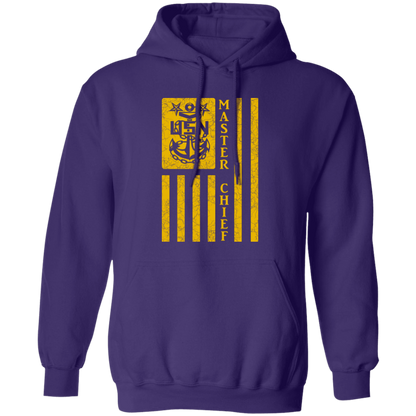 Master Chief Flag Gold Pullover Hoodie