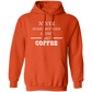Coffee Love White Design Pullover Hoodie