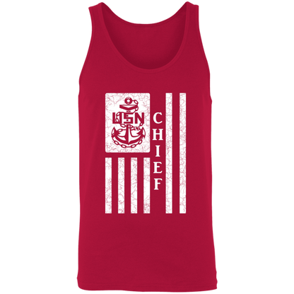 Chief Flag White Unisex Tank