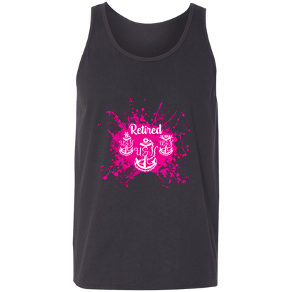 Retired Chief Pink Paint Unisex Tank