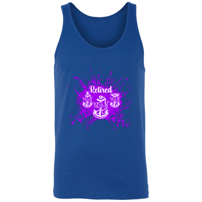 Retired Chief Purple Paint Unisex Tank