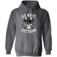 US Navy Veteran Skull Pullover Hoodie