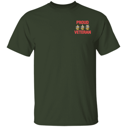 Proud Veteran FB 5.3 oz. T-Shirt
