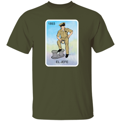 El Jefe Card 5.3 oz. T-Shirt