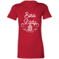 Boss Lady White Design Ladies' Favorite T-Shirt