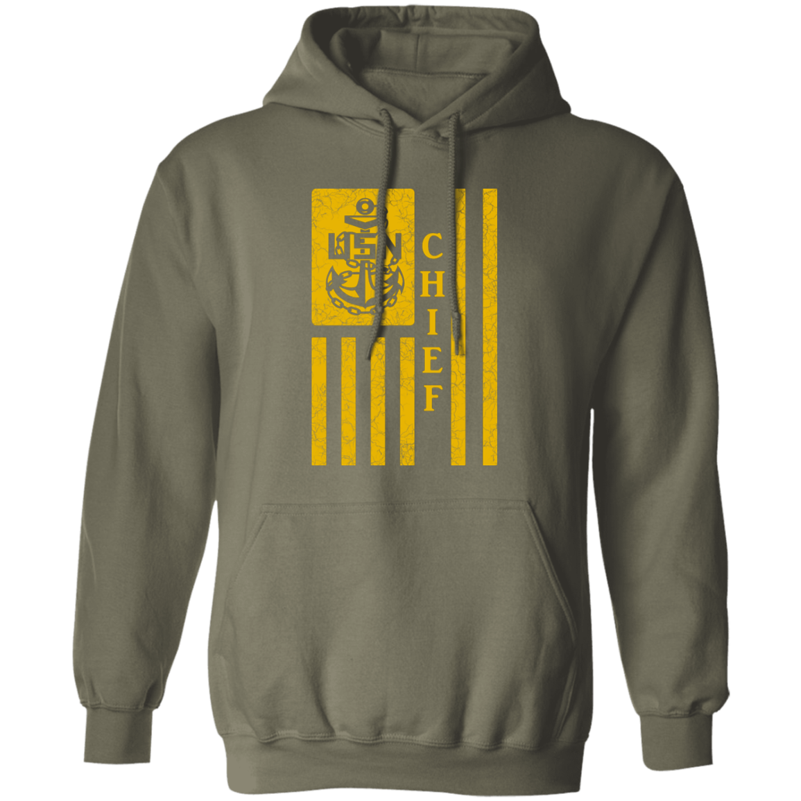 Chief Flag Gold Pullover Hoodie