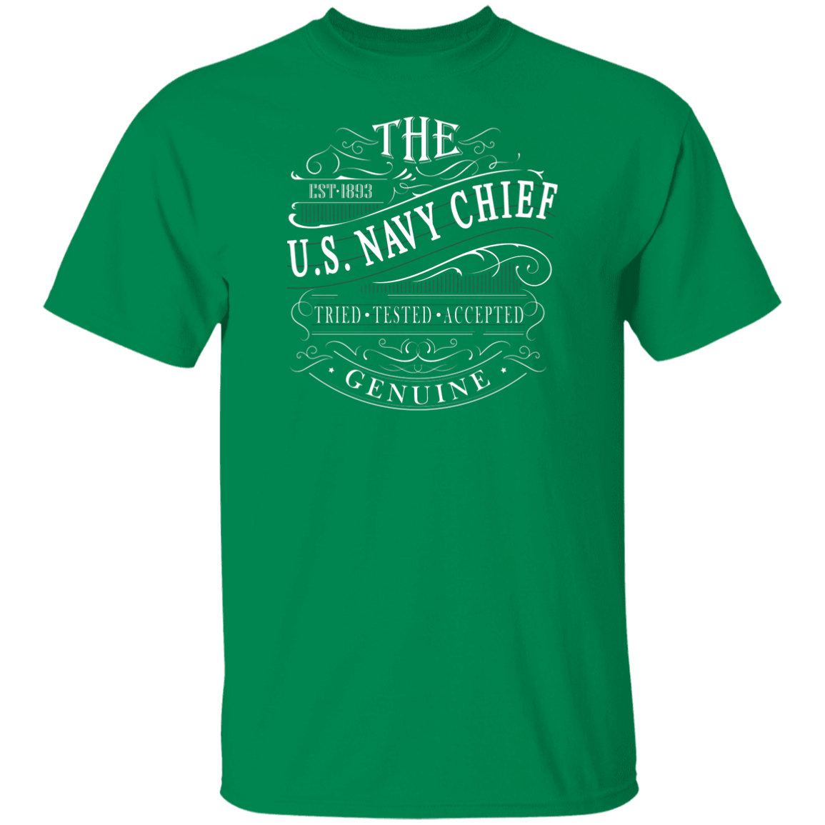 The US Navy Chief 5.3 oz. T-Shirt