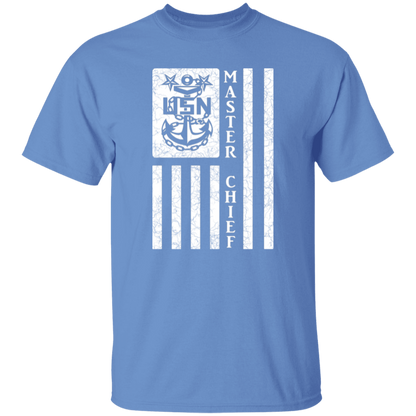 Master Chief Flag White 5.3 oz. T-Shirt