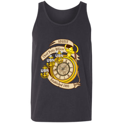 August CPO Unisex Tank