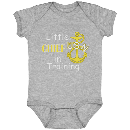 Little Chief In Training Infant Jersey Bodysuit Onsie