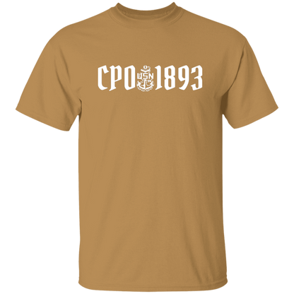 CPO 1893 White 5.3 oz. T-Shirt