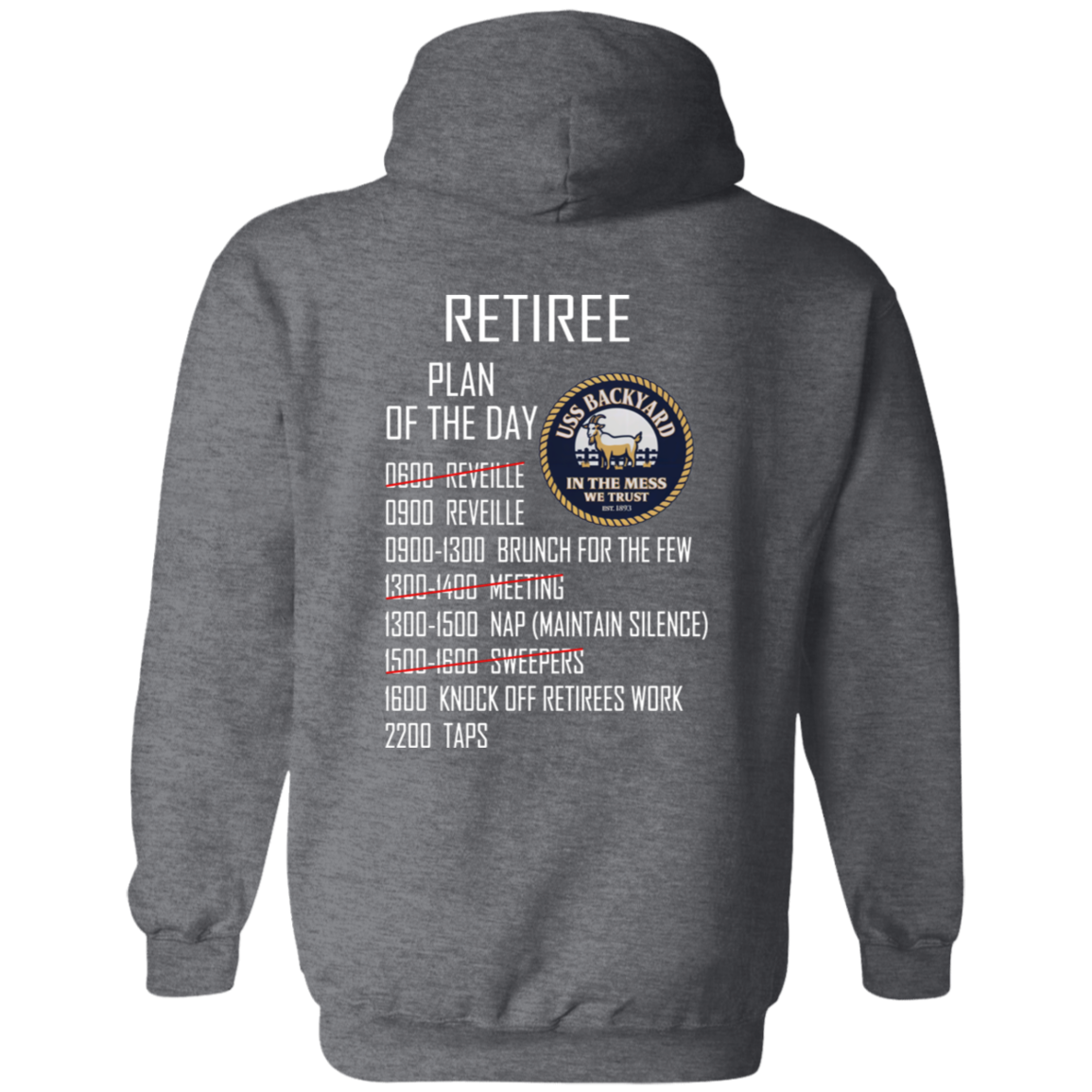 Retiree POD Pullover Hoodie