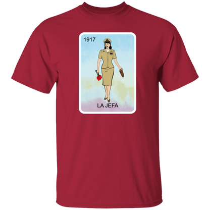 La Jefa Brown Shoe 5.3 oz. T-Shirt