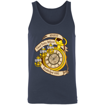 August CPO Unisex Tank