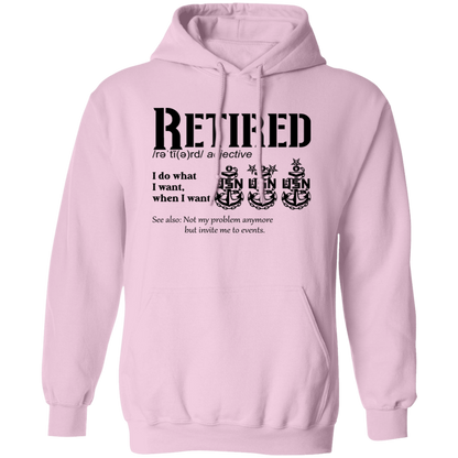 Retired Definition Pullover Hoodie