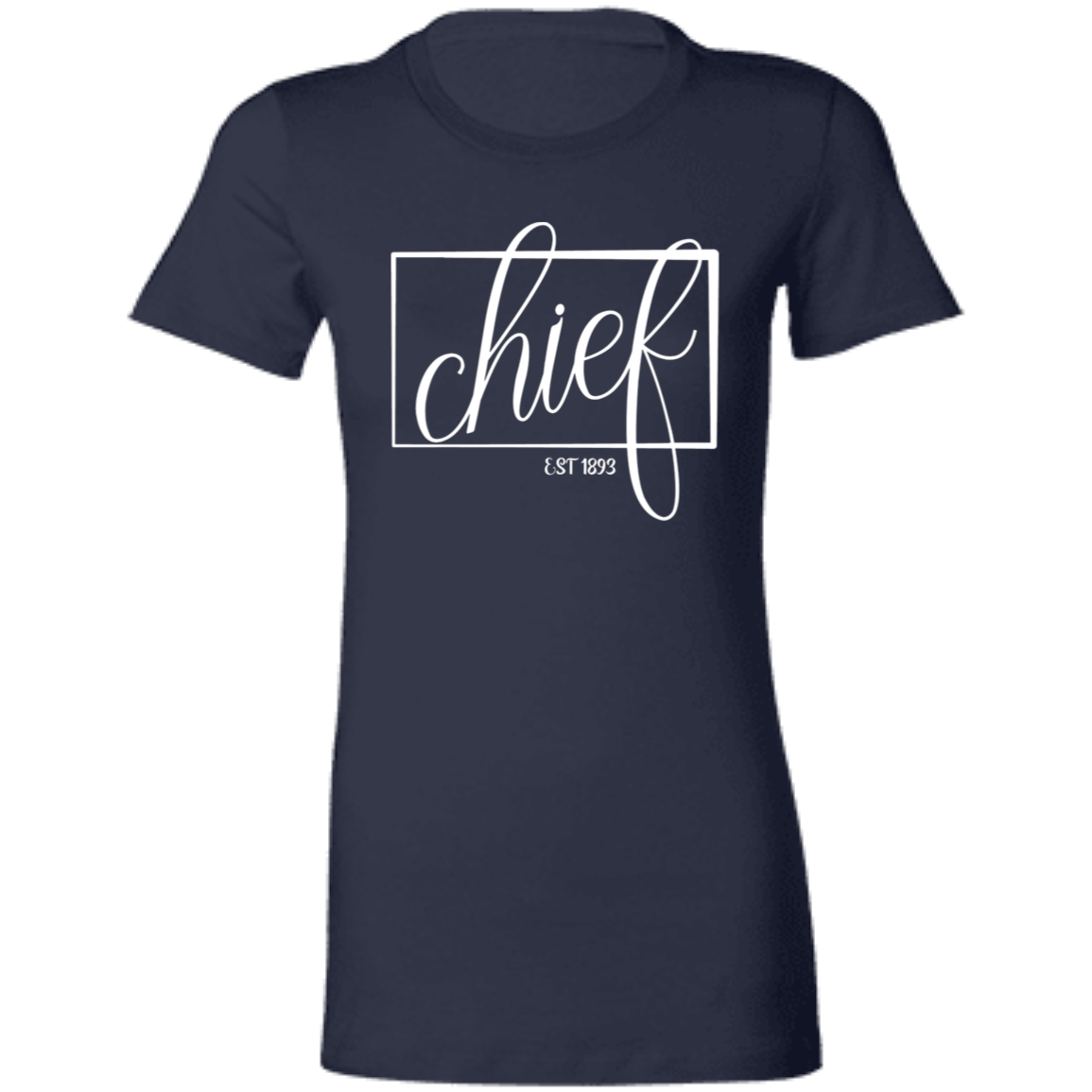 Chief 1893 White Ladies' Favorite T-Shirt