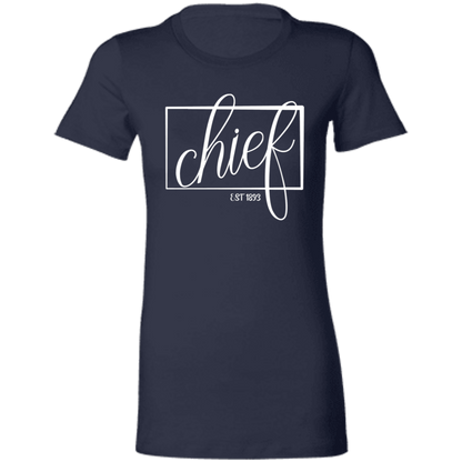 Chief 1893 White Ladies' Favorite T-Shirt