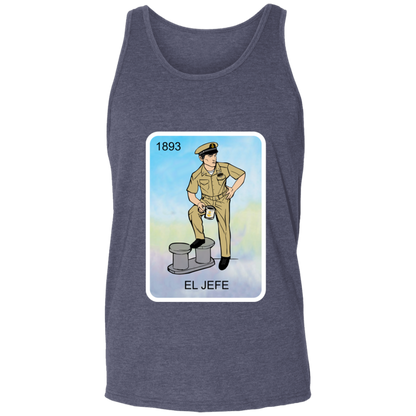El Jefe Card Unisex Tank