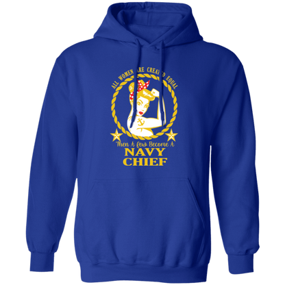 Navy Girl V2 Pullover Hoodie